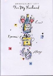 Anniversary Husband Card 306