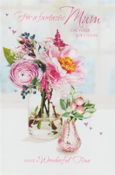 Birthday Mum Mother Card-
