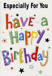 Birthday Card 762