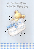 birth of baby boy card 1284
