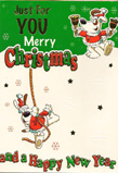 christmas  card 1355