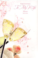 anniversary wife card 1406