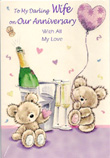 anniversary wife card 1411
