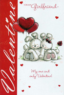 Husband Valentine Girl-Boyfriend Cards1443