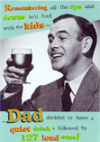 Dad Father Fathers Day Cards1526