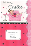 Sister Birthday Cards1549