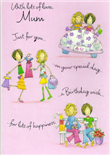 Mum Mother Birthday Cards1575