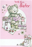 Sister Birthday Cards1580