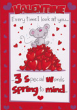 valentine card 1722