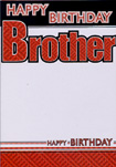Brother Birthday Cards196