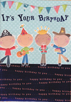 Birthday Kids Birthday Cards1973