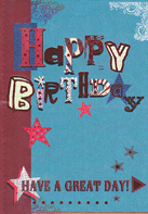 birthday card 3389