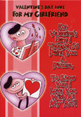 Husband Valentine Girl-Boyfriend Cards522