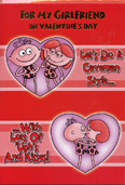 Husband Valentine Girl-Boyfriend Cards523
