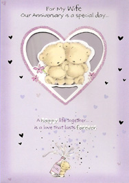 Anniversary Wife Wife Card-