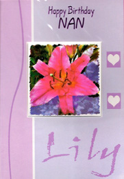 Birthday GrandMa Card-