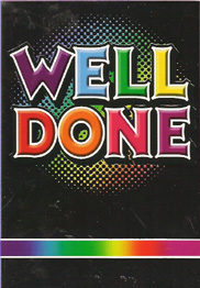 Well Done Open Card-