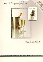 Congratulations Open Card-