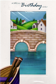 Birthday Open Card-