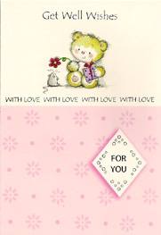 Get Well Open Card-