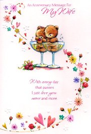 Anniversary Wife Wife Card-