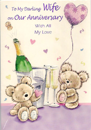 Anniversary Wife Wife Card-