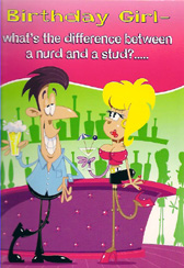 Birthday Humorous Card-