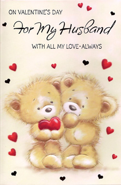 Valentine Husband Husband Card-
