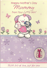 Mothers Day Mum Mother Card-