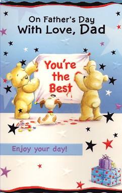 fathers day dad father card