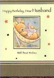 Birthday Husband Card-
