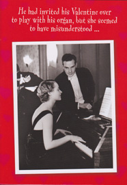 Valentine Open Card-
