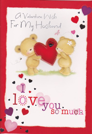 Valentine Husband Husband Card-