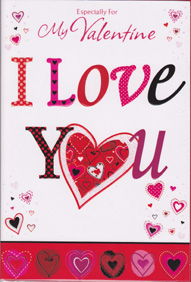 Valentine Open Card-