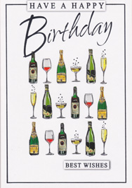 Birthday Open Card-