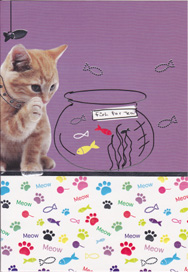 Birthday Cats Dogs Pets Card-
