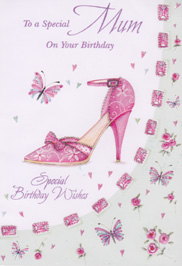 Birthday Mum Mother Card-