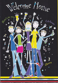 Welcome Home Open Card-