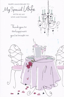 Anniversary Wife Wife Card-