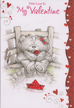 Valentine Open Card-