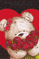 Valentine Wife Wife Card-