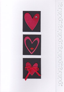Valentine Open Card-