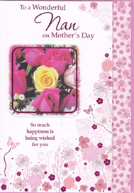 Mothers Day Nan GrandMa Card-