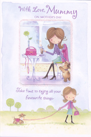 Mothers Day Mum Mother Card-