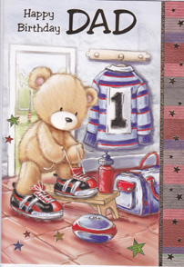 Birthday Dad Father Card-