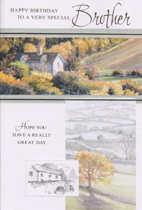 Birthday Brother Card-