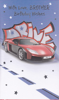 Birthday Brother Card-