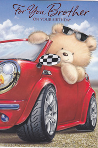 Birthday Brother Card-