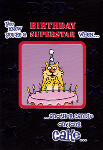 Birthday Dad Father Card-