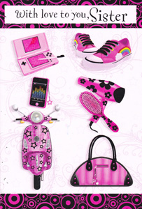 Birthday Sister Card-